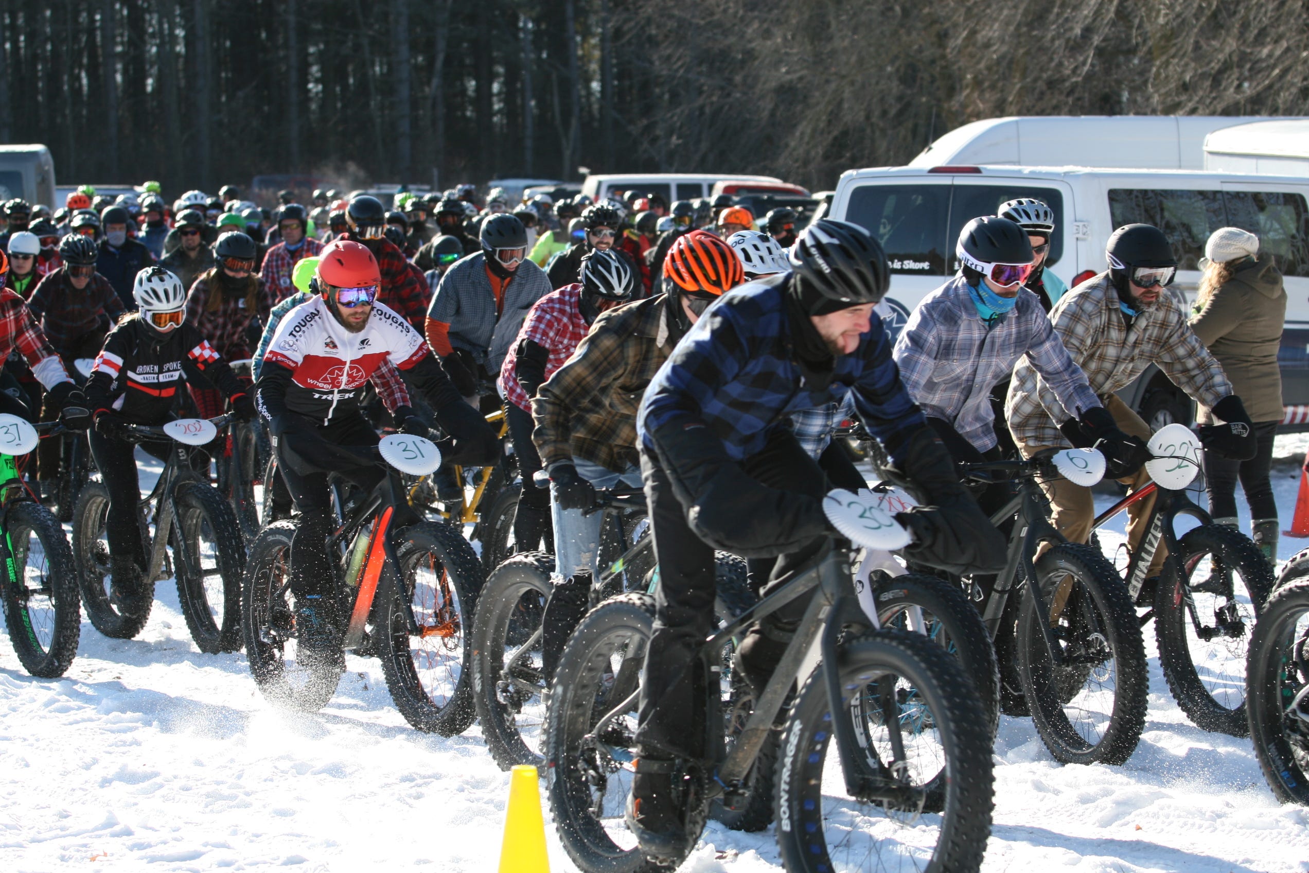 hugh jass fat bike race